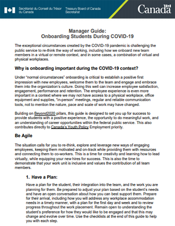 Onboarding Students During COVID-19